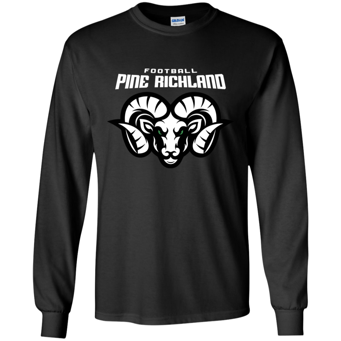 PR Football Logo Youth LS Tee