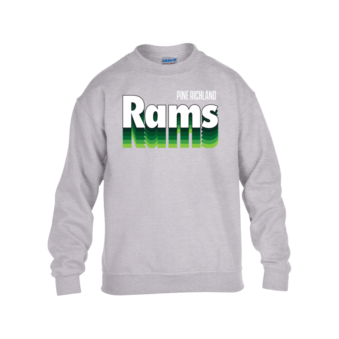 PR RAMS "Repeat" Youth Fleece Crew