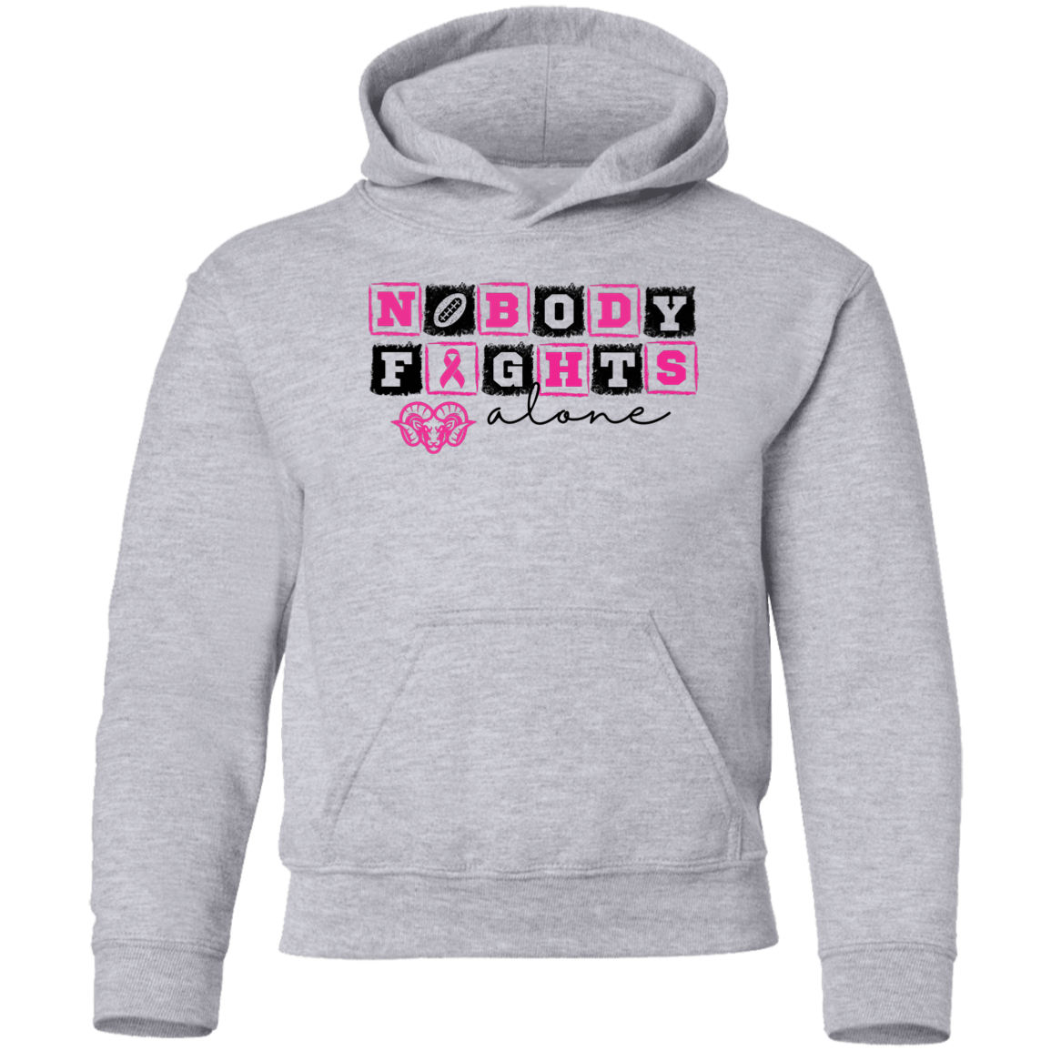 Youth Nobody Fights Alone Hoodie