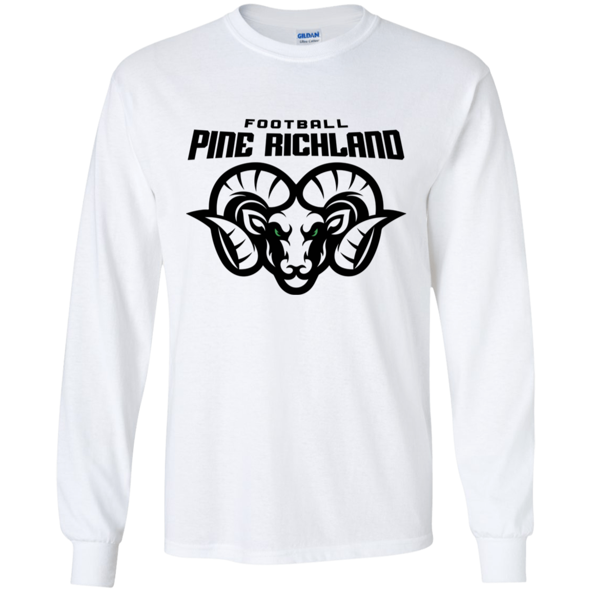 PR Football Logo Youth LS Tee
