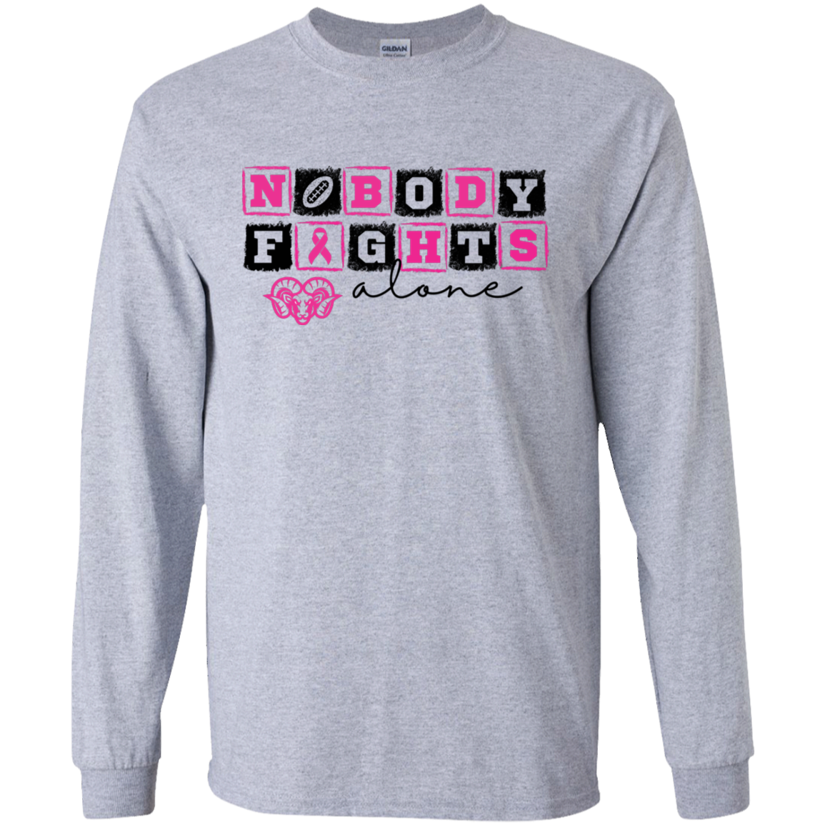 Youth Nobody Fights Alone LS Shirt