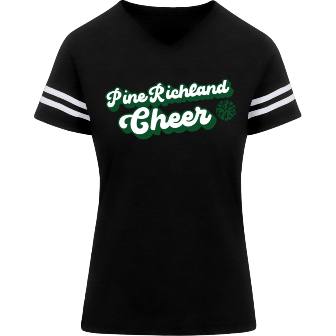 PR Cheer "Groovy" Ribbed Tee