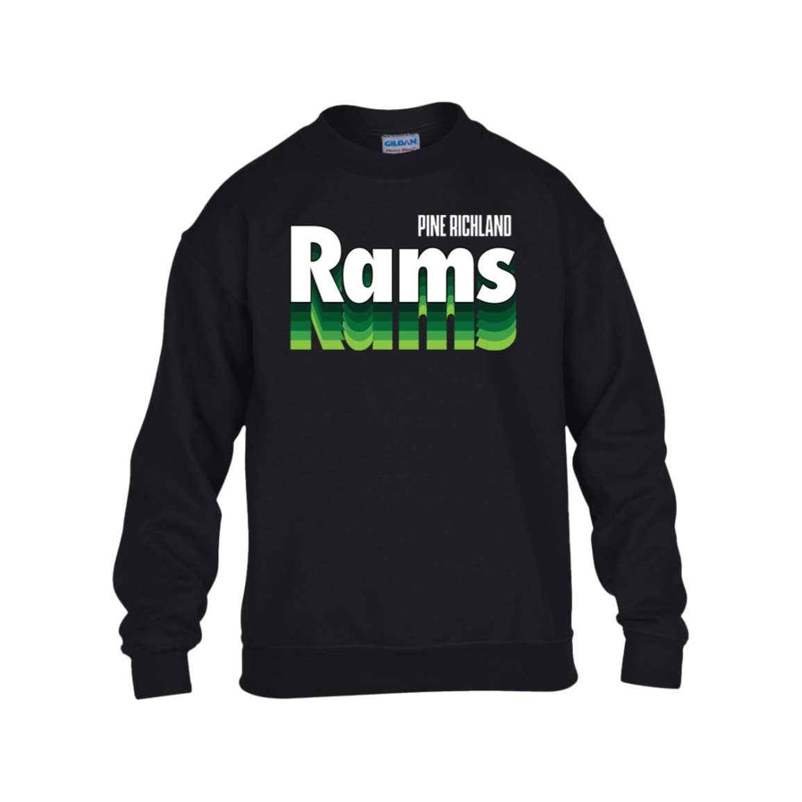 PR RAMS "Repeat" Youth Fleece Crew