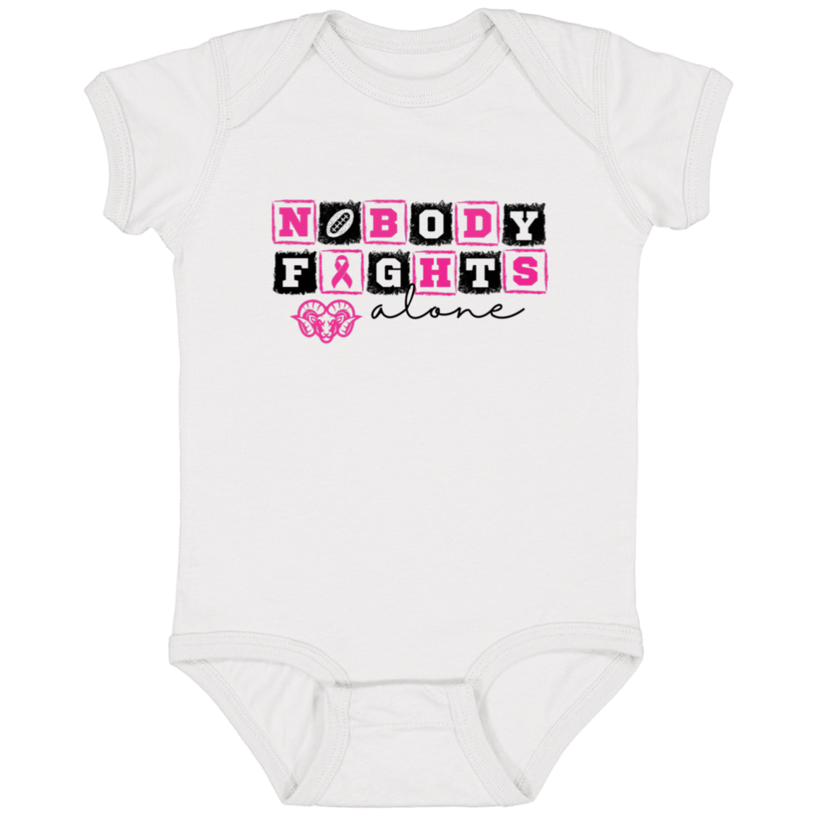 Infant Nobody Fights Alone Bodysuit