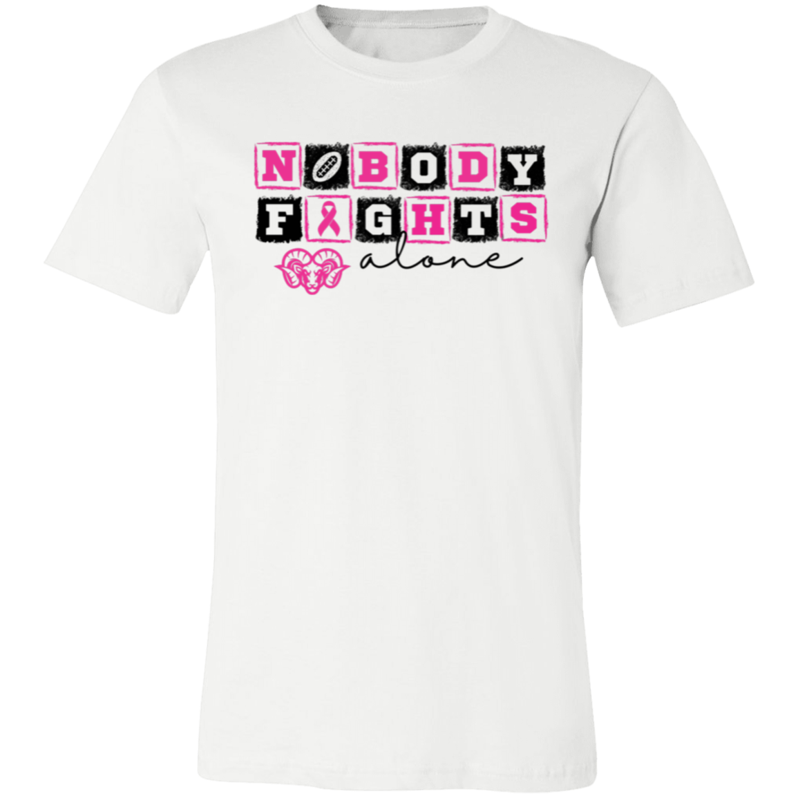 Mens Nobody Fights Alone T-Shirt