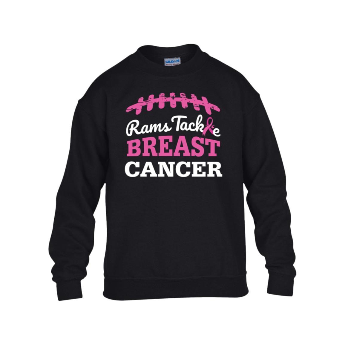 Youth Rams Tackle Breast Cancer Crew