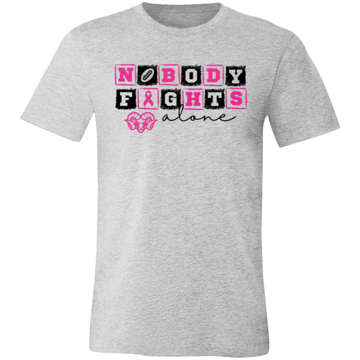 Mens Nobody Fights Alone T-Shirt