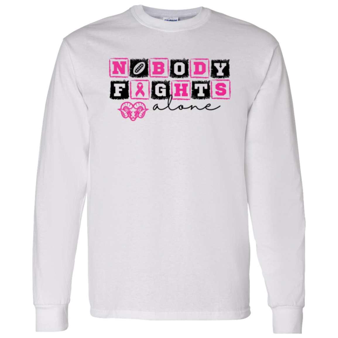 Men's Nobody Fights Alone LS Shirt
