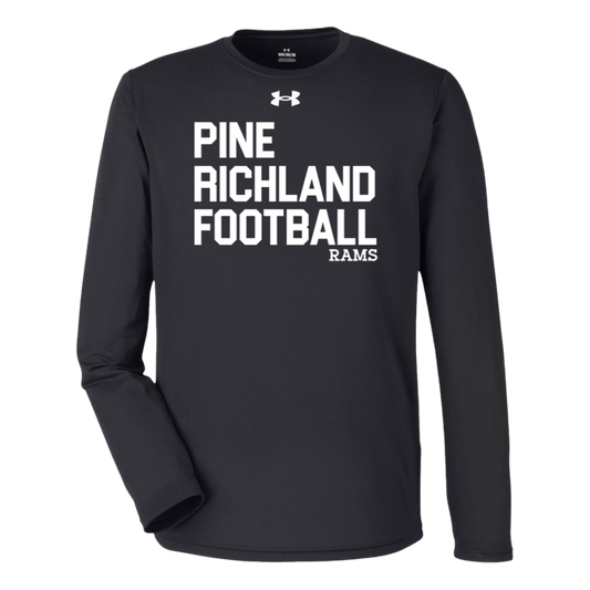 PR Football Men's Under Armour Tech LS Tee