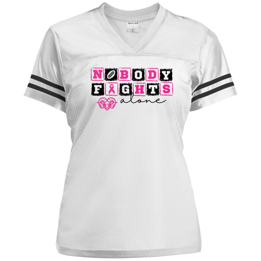 Ladies' Nobody Fights Alone Jersey