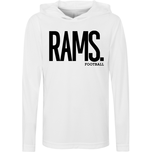 Rams "Bold" Youth Long Sleeve Hooded Tee