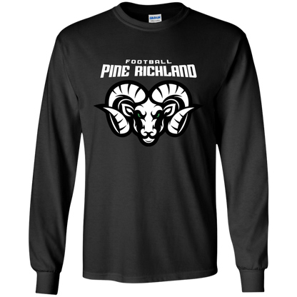 PR Football Logo Youth LS Tee