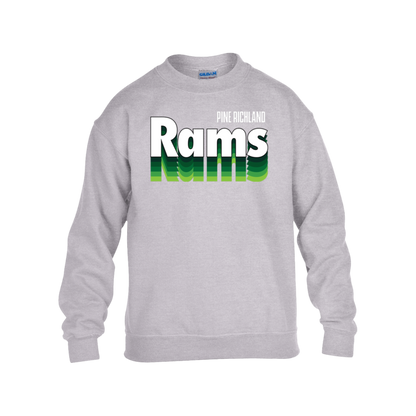 PR RAMS "Repeat" Youth Fleece Crew