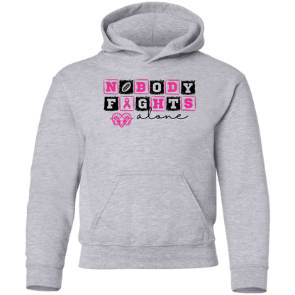 Youth Nobody Fights  Alone Hoodie