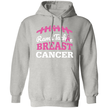 Mens Rams Tackle Breast Cancer Hoodie
