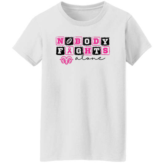 Ladies' Nobody Fights Alone T-Shirt