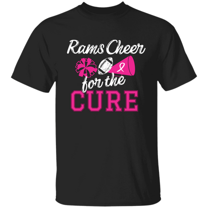 Youth Rams Cheer for the Cure T-Shirt