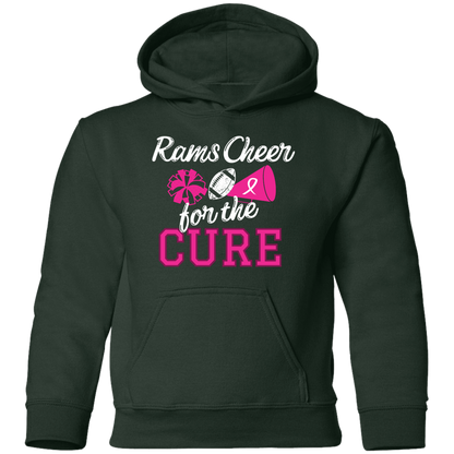 Youth Rams Cheer for a Cure Hoodie