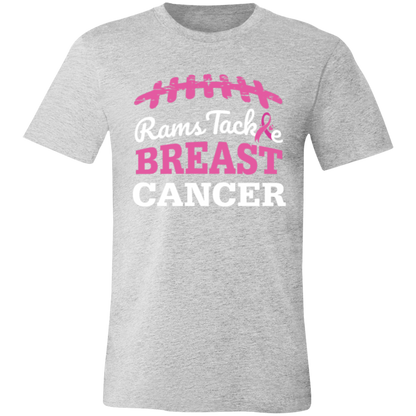 Mens Rams Tackle Breast Cancer T-Shirt