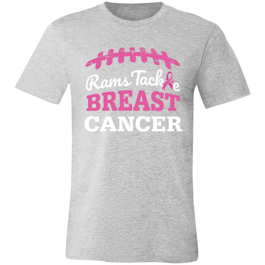 Mens Rams Tackle Breast Cancer T-Shirt