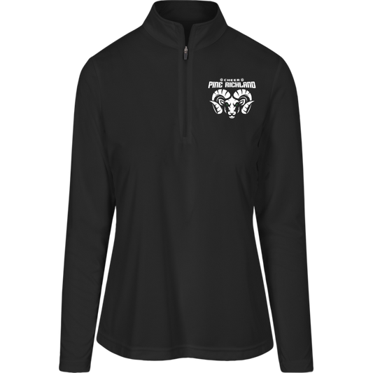 PR Cheer Logo Ladies' Quarter Zip