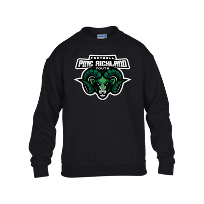 PR Football Official Logo Youth Fleece Crew