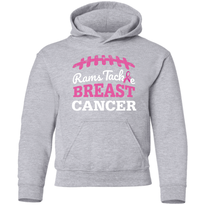 Youth Rams Tackle Breast Cancer Hoodie