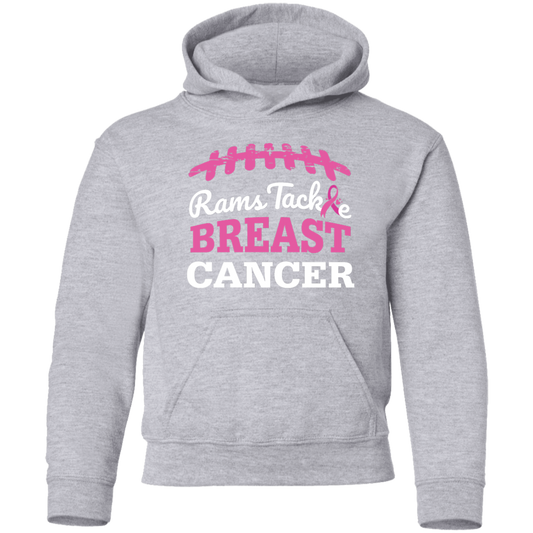 Youth Rams Tackle Breast Cancer Hoodie