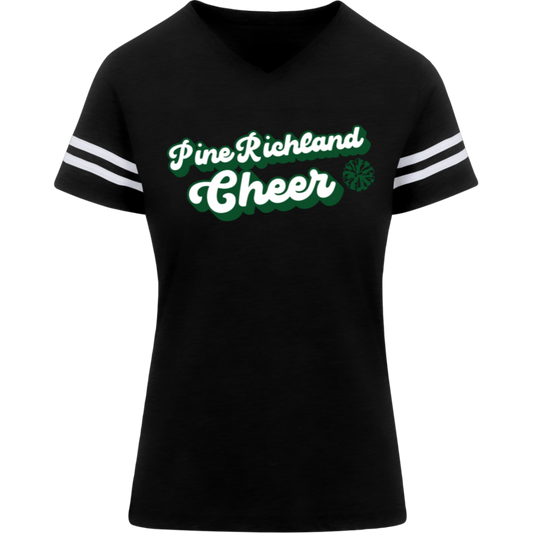PR Cheer "Groovy" Ribbed Tee