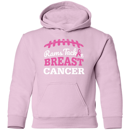 Youth Rams Tackle Breast Cancer Hoodie