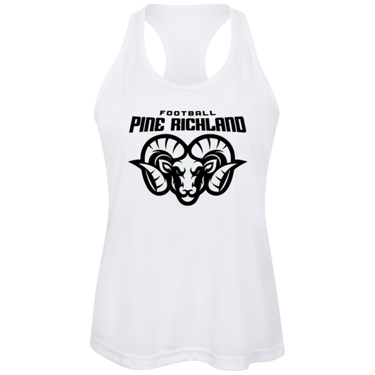 PR Football Logo Ladies' Racerback Tank