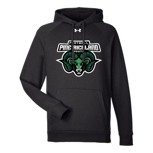 PR Football Official Logo Mens Under Armour Fleece Hoodie