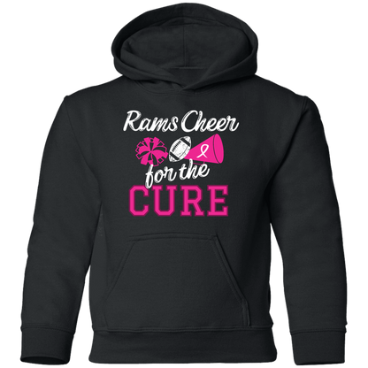 Youth Rams Cheer for a Cure Hoodie