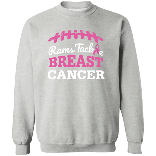 Mens Rams Tackle Breast Cancer Sweatshirt