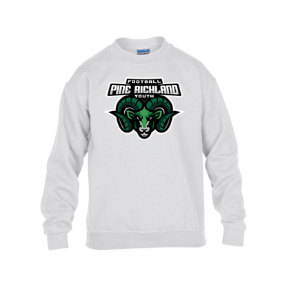 PR Football Official Logo Youth Fleece Crew