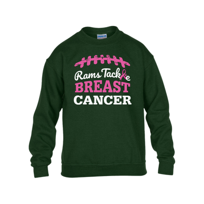 Youth Rams Tackle Breast Cancer Crew