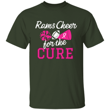 Youth Rams Cheer for the Cure T-Shirt