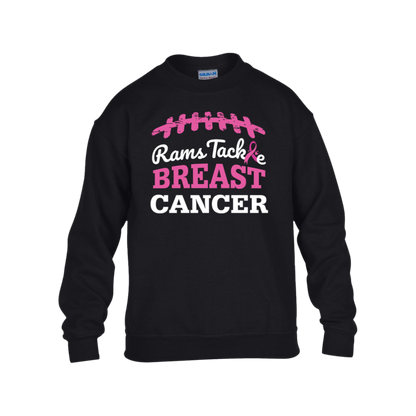Youth Rams Tackle Breast Cancer Crew