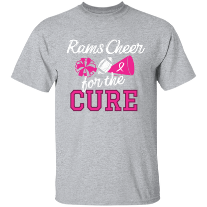 Youth Rams Cheer for the Cure T-Shirt