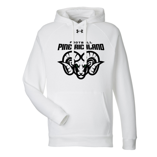 PR Football Logo Mens Under Armour Fleece Hoodie