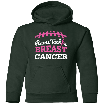 Youth Rams Tackle Breast Cancer Hoodie