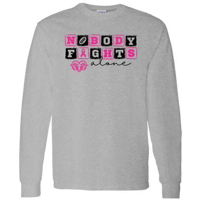 Men's Nobody Fights Alone LS Shirt