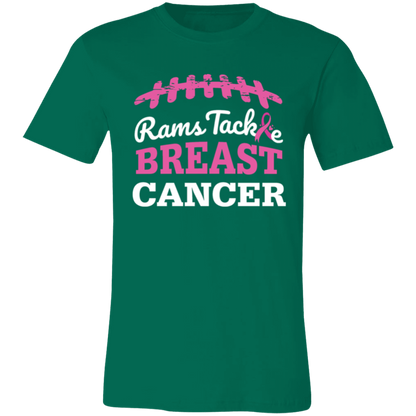 Mens Rams Tackle Breast Cancer T-Shirt