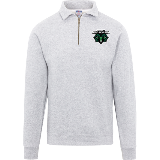 PR Football Official Logo Mens Fleece Quarter Zip Pullover