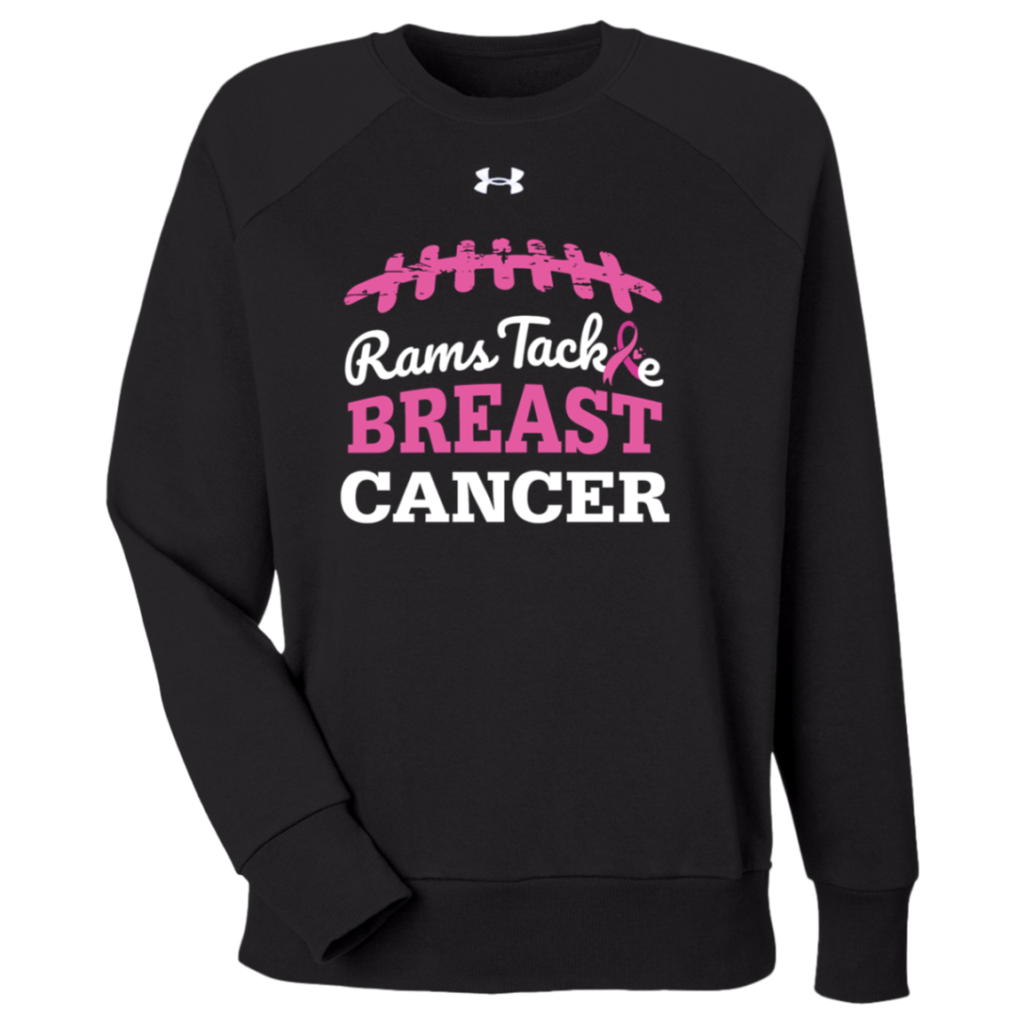 Rams Tackle Breast Cancer Ladies UA Sweatshirt